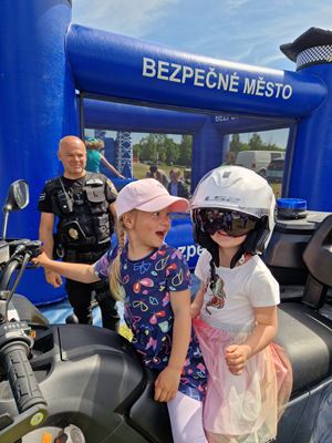 Zúčastnili jsme se Dětského dne s Policií ČR