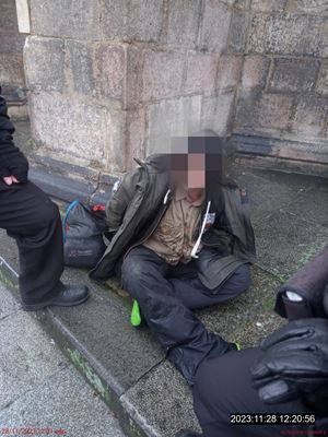 Bezdomovci narušili potyčkou poklidnou atmosféru v centru města