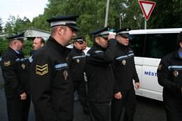Výcvik pořádkové jednotky MP Plzeň