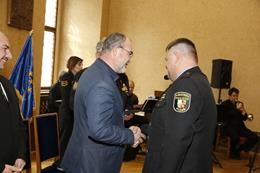 Ocenění strážníků na plzeňské radnici 2017