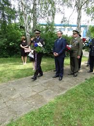 Uctění památky obětem Heydrichiády